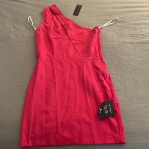 Lulus one shoulder dress